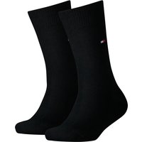 2er Pack TOMMY HILFIGER Basic Socken Kinder 200 - black 27-30 von Tommy Hilfiger