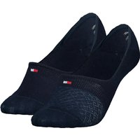 2er Pack TOMMY HILFIGER Diamond Structure Füßlinge Damen 002 - navy 35-38 von Tommy Hilfiger