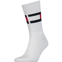 TOMMY HILFIGER Flag Socken 300 - white 35-38 von Tommy Hilfiger