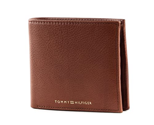TOMMY HILFIGER Premium Leather CC Flap and Coin Tan von Tommy Hilfiger