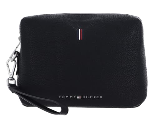 TOMMY HILFIGER TH Central - Essentials Washbag Black von Tommy Hilfiger