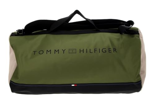 TOMMY HILFIGER TH Urban Essential Barrel Bag Mentor Green von Tommy Hilfiger
