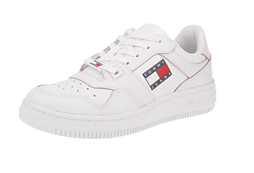 TOMMY JEANS - Women's essential leather sneakers - Number 37 von Tommy Hilfiger
