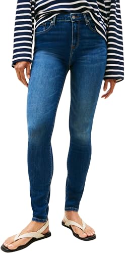 Tommy Hilfiger Damen Jeans Hose Flo Wide Leg High Rise, Blau (Flo), 30W/30L von Tommy Hilfiger