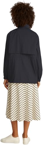 Tommy Hilfiger Damen Windbreaker Jacke Ultra Light Hip Leicht, Schwarz (Black), S von Tommy Hilfiger