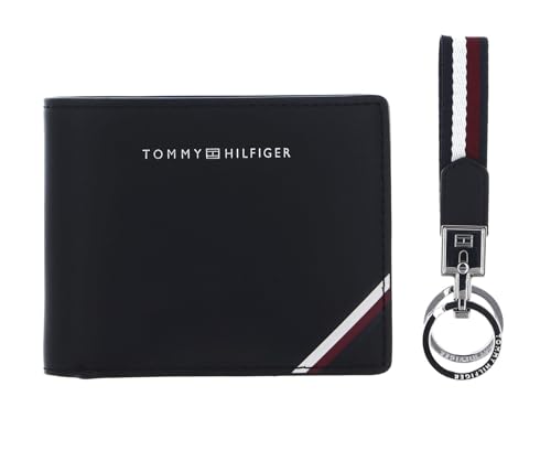 Tommy Hilfiger Gifting Mini CC Wallet and Keyfob Black von Tommy Hilfiger