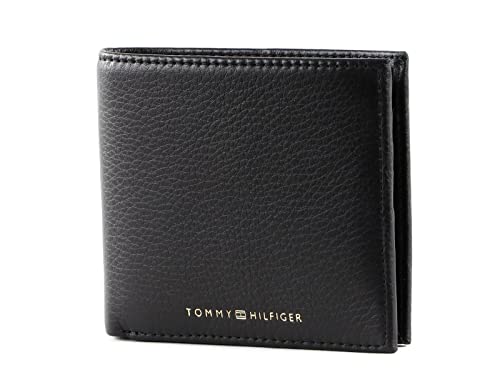 Tommy Hilfiger TH Premium Leather CC and Coin Black von Tommy Hilfiger