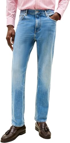 Tommy Hilfiger Herren Jeans Hose Regular Mercer Mid Rise, Blau (Bennet Blue), 32W/38L von Tommy Hilfiger