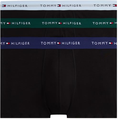 Tommy Hilfiger Men 3P WB Trunk UM0UM02763 Trunk, Gold, M, Gold (ORN Grn/PRP NVY/VES Blu), M von Tommy Hilfiger