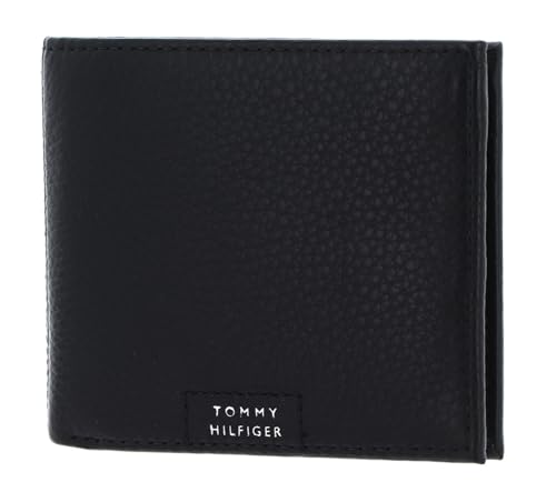 Tommy Hilfiger TH Premium Leather CC and Coin Wallet Black von Tommy Hilfiger