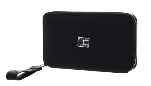 TOMMY HILFIGER TJW Casual Large Zip Around Wallet Black von TOMMY HILFIGER