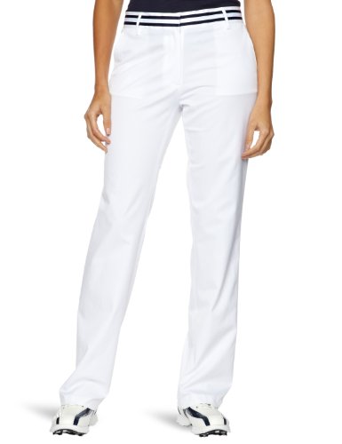 Tommy Hilfiger Women's Arielle Solid Pants Weiß weiß 38 von Tommy Hilfiger