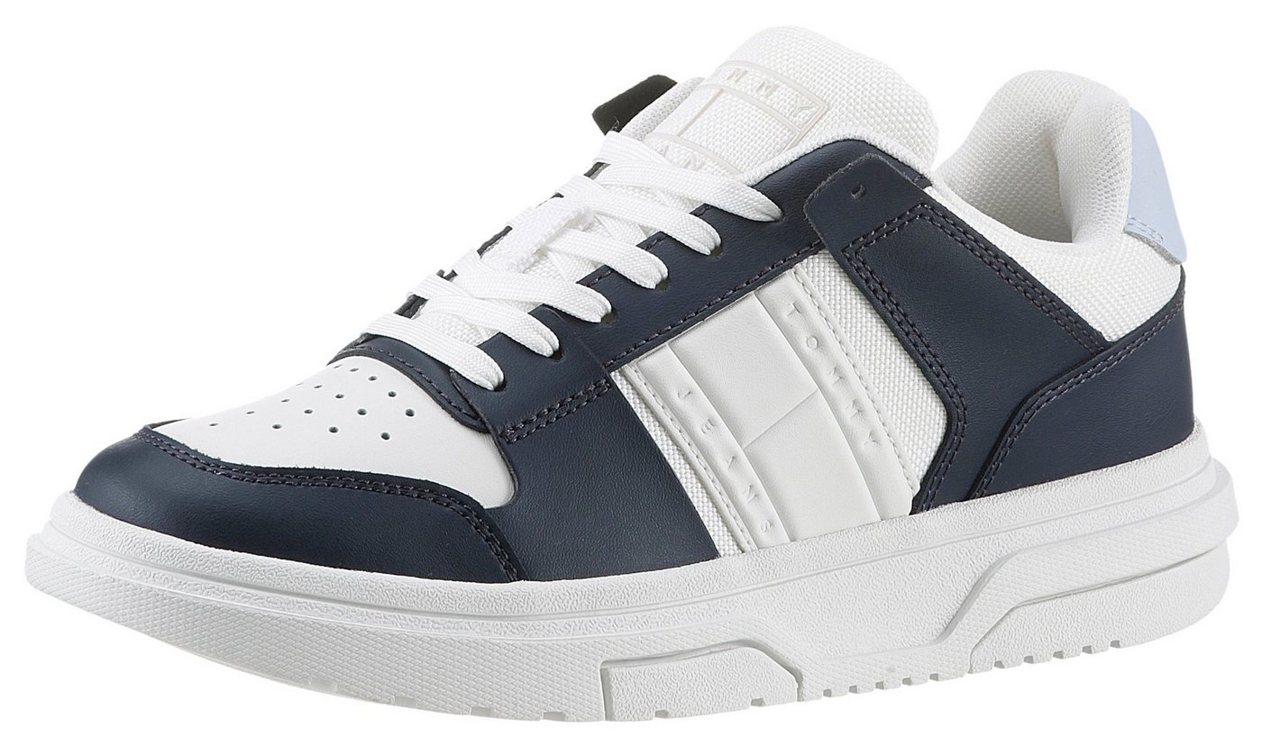 Tommy Jeans TJW SKATE SNEAKER MAT MIX Plateausneaker im lässigen Basket-Look, Freizeitschuh, Halbschuh, Schnürschuh von Tommy Jeans