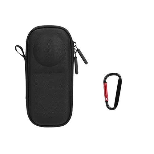 Tragbare Schutztasche für Insta360 X4 Aufbewahrungstasche Standalone Tasche Sportkamera Host Organizer Tragbares Zubehör (L Nylon) von Tonguk