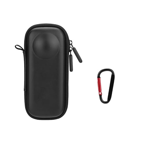 Tragbare Schutztasche für Insta360 X4 Aufbewahrungstasche Standalone Tasche Sportkamera Host Organizer Tragbares Zubehör (PU) von Tonguk
