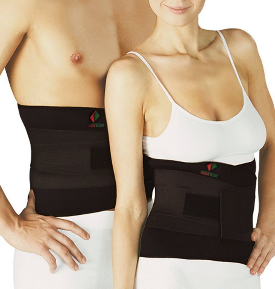 Tonus Elast Rückenbandage Rücken Bandage Stütze Neopren Klettverschluss Gurt Sport Fitness Bauch TE0312, Stütze von Tonus Elast