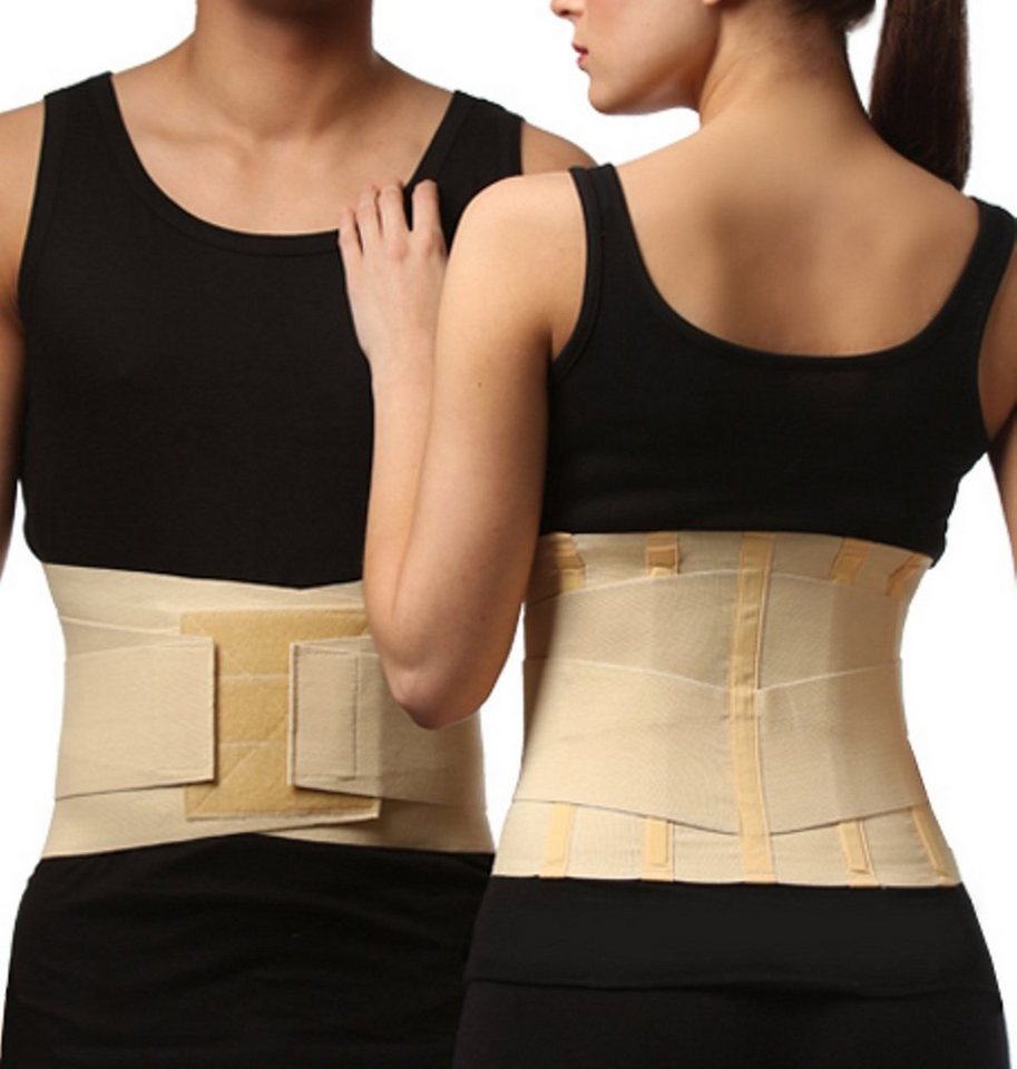 Tonus Elast Rückenbandage Rückenbandage Rücken Stütze Bandage Schienen Bänder Lendenwirbelsäule 0012-01, Elastisch von Tonus Elast