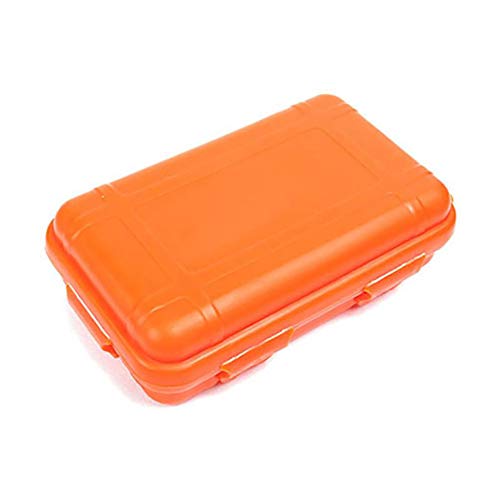 Outdoor-Kunststoff-Box, wasserdicht, stoßfest, luftdicht, Überlebens-Box, Orange von TopHomer