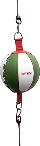 TOP TEN Doppelendball - grün-Weiss von TOP TEN