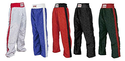 TopTen Kickboxhose Classic 170 schwarz-rot von TOP TEN