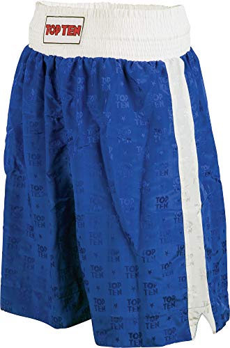 TopTen Shorts „Simple Stripe“ - Gr. XL = 190 cm, blau-Weiss von TOP TEN
