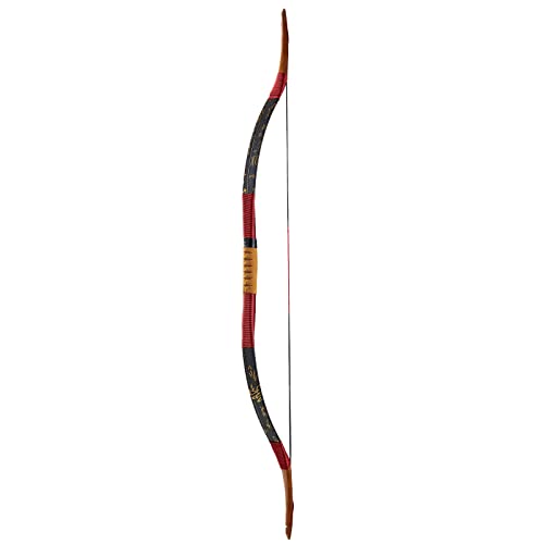 Handgefertigter laminierte traditioneller Langbogen aus Holz für Erwachsene und Jugendliche zum Jagen und Zielschießen, 15-50 lbs. (30LB) von Toparchery