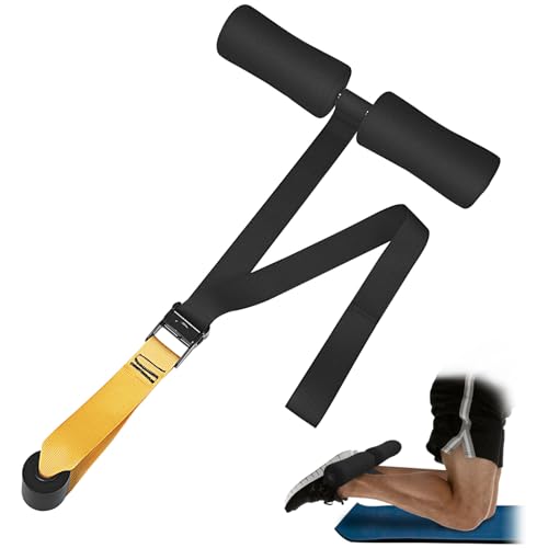 Topfinder Nordic Hamstring Curl Strap, Trainingsgerät für Spanische Kniebeugen, Sit Ups, Nordische Curls, Bauchübungen Home Gym Fitnessgerät von Topfinder