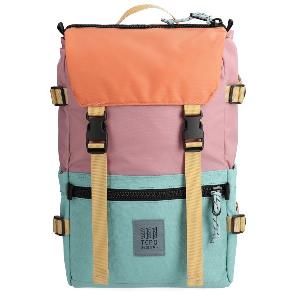 Topo Designs - Rover Pack Classic - Recycled - Daypack Gr 20 l beige;bunt;rosa;schwarz;türkis von Topo Designs