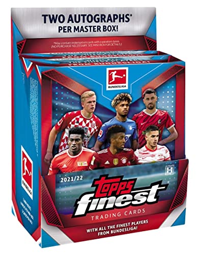 Topps 2021/22 Finest Bundesliga Soccer (Fussball) Hobby Box von Topps