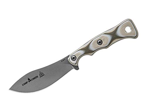 TOPS Knives Unisex – Erwachsene Camp Creek Feststehendes Messer, Khaki, 22,9 cm von Tops Knives