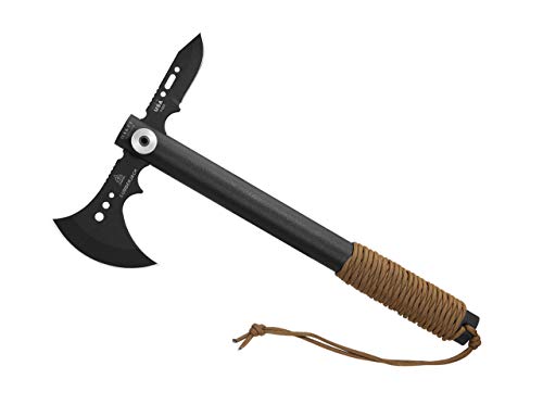 TOPS Knives Unisex – Erwachsene HAKET Lumberjack Axt/Tomahawk, Schwarz, 38.1 von Tops Knives
