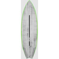 Torq Act Prepreg Go-Kart Greenrail 5'10 Surfboard gray von Torq