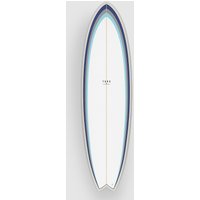 Torq Epoxy Tet 6'6 Mod Fish Classic 2 Surfboard weiss von Torq