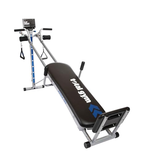Total Gym APEXG3 Unisex Vielseitige Indoor-Workout Total Body Krafttraining Fitnessgerät mit 8 Widerstandsstufen und Aufsätzen von Total Gym