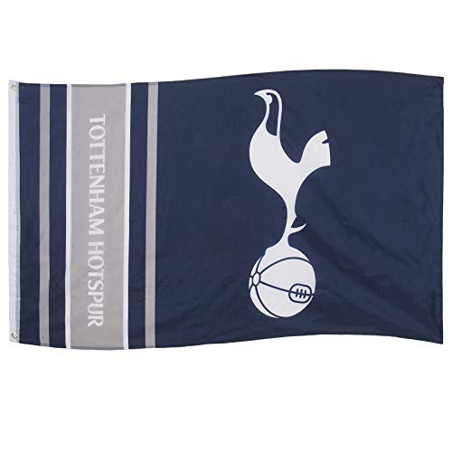 Tottenham Hotspur Football Club Official Striped Large Flag Big Crest Game Fan Banner von Tottenham Hotspur