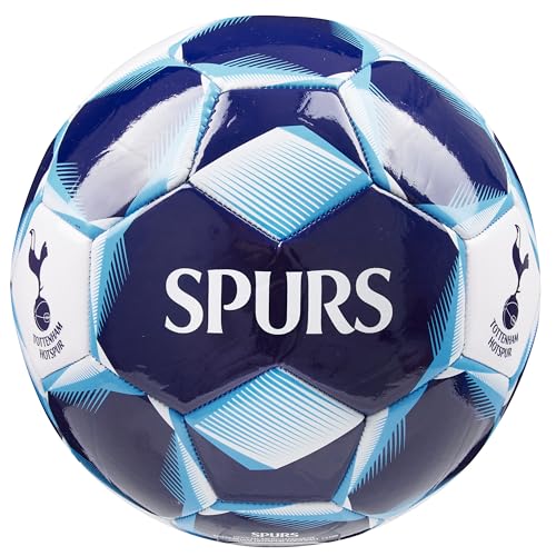 Tottenham Hotspur Fussball Ball, Offiziell Lizenzierter Club Soccer Ball, Fussball Grösse 3, 4 oder 5 - Fussball Geschenke für Fans (Dunkelblau, Größe 4) von Tottenham Hotspur