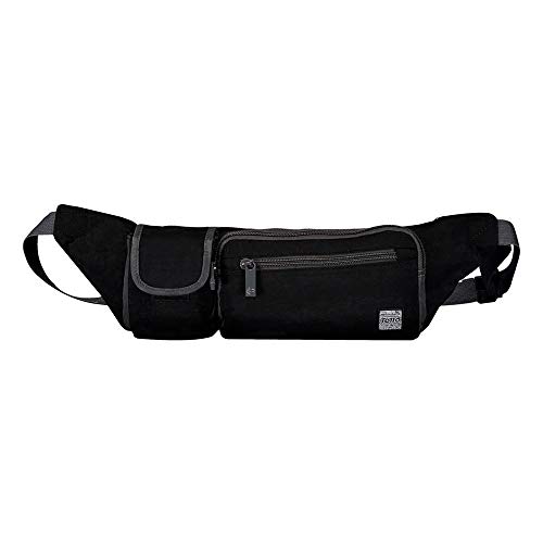 Totto - Chergy IR-Reise-Gürteltasche - Optimal, um Ihre Handgegenstände zu tragen, Schwarz, S, Sport von Totto