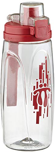 Totto Botellon Trinkflasche, Unisex, Erwachsene, transparent, 1,12 l von Totto