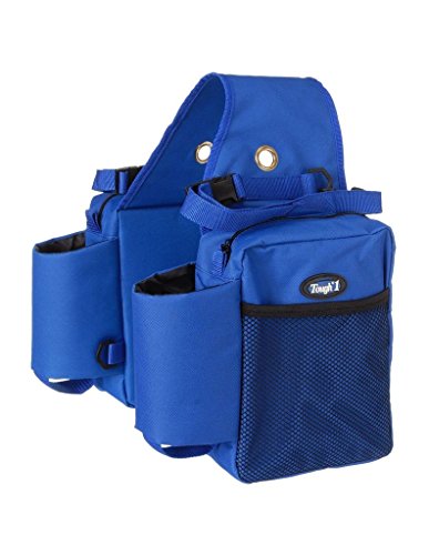 Tough 1 Satteltasche aus Nylon, für Wasserflaschen/Ausrüstung, Königsblau von Tough 1