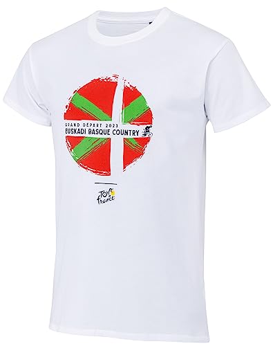 Tour de France T-Shirt, Baskenland, offizielle Kollektion, Größe L von Tour de France