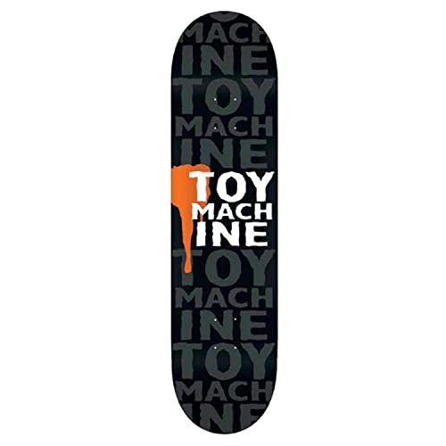 Toy Machine Skateboard Deck Drip, Größe:8.25, Farben:Black von Toy Machine
