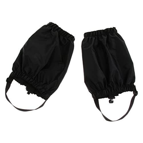 Toygogo Leg Gaiters wasserdichte Und Verstellbare Gamaschen Für Schneeschuhe Zum Wandern, Spazierengehen, Jagen, Bergsteigen Und Schneeschuhwandern - Schwarz Toygogo Leg Gaiters wasserdichte Und Verstellbare Gamaschen Für Schneeschuhe Zum Wandern, Spazierengehen, Jagen, Bergsteigen Und Schneeschuhwandern - Schwarz von Toygogo