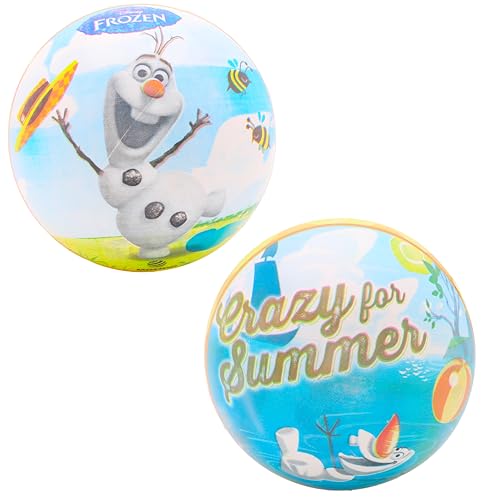 Toyland® 9" / 23 cm Frozen-Spielball – Olaf-Thema – Strandspiele – Spielzeug für draußen und drinnen von Toyland