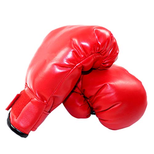 TIREOW Rote Kinder Boxhandschuhe Trainingshandschuhe für Fight Sparring Punching Kickboxen von Toysmith