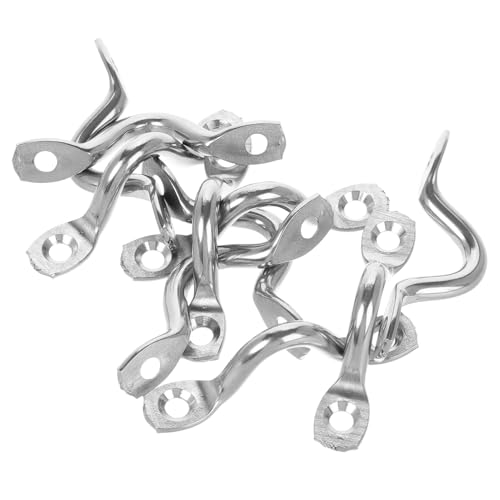 Toyvian 10 Stück Stainless Steel Kayak Handgriffe Teiliges für Boote Multifunktionale Deck Griffe Geeignet für Kajaks Kanus Segelboote und Zuverlässige Befestigungslösungen von Toyvian