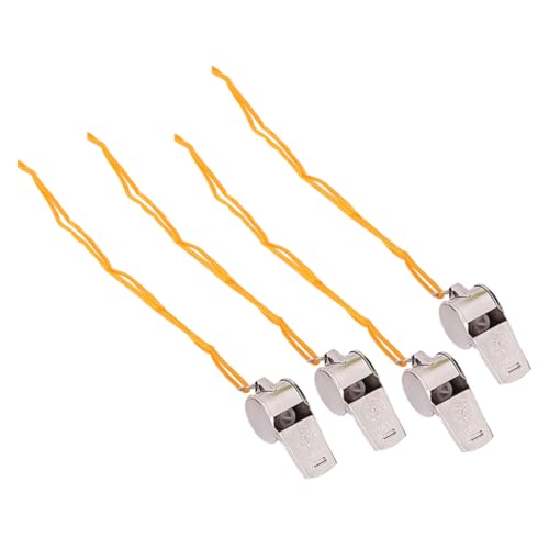 Toyvian 12 Stück Notfallpfeifen mit Kordel wasserdichte Überlebenspfeifen aus Robustem Metall Laute Signalpfeifen für Wandern Camping Klettern und Outdoor Sport Leichter Toyvian 12 Stück Notfallpfeifen mit Kordel wasserdichte Überlebenspfeifen aus Robustem Metall Laute Signalpfeifen für Wandern Camping Klettern und Outdoor Sport Leichter von Toyvian
