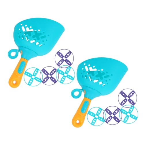 Toyvian 2 Satz Outdoor Flying Disc Launcher für Leichter Pull String mit Fliegenden Scheiben Fördert Teamwork und Bewegungsfreude bei Familienaktivitäten Toyvian 2 Satz Outdoor Flying Disc Launcher für Leichter Pull String mit Fliegenden Scheiben Fördert Teamwork und Bewegungsfreude bei Familienaktivitäten von Toyvian