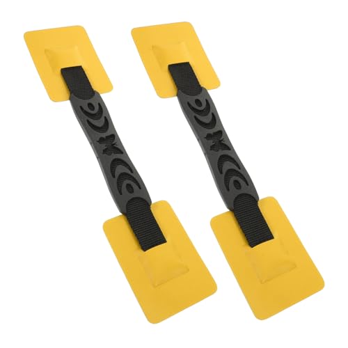 Toyvian 2 Stück Kanugriff Ersatz Kanu Kajakgriffe Flexibler Kajakgriff Kajak Kanu Paddelgriff Kajak Paddelgriffe Paddleboard Tragegriff Surfbrettgriff Gelb von Toyvian