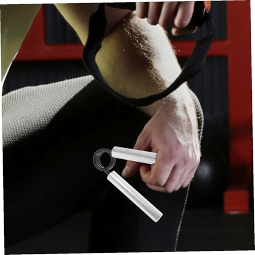 Toyvian 2 Stück Metall Handgriffstärker für Krafttraining Unterarm Fingermuskulatur Tragbar für Sport Fitness und Muskelaufbau Zuhause von Toyvian
