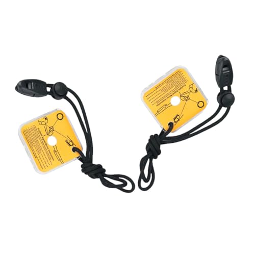 Toyvian 2 Stück Multifunktionaler Überlebens Signalspiegel Reflektierender Notfallspiegel für Outdoor Kompakt Robust Vielseitig für Camping Wandern und Abenteuer im Außenbereich von Toyvian